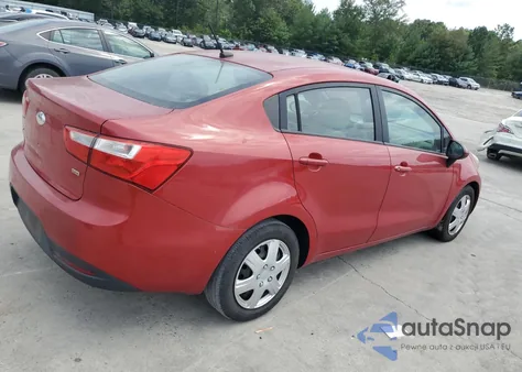 2013 Kia Rio Lx из США, поврежденный, VIN KNADM4A36D6304830